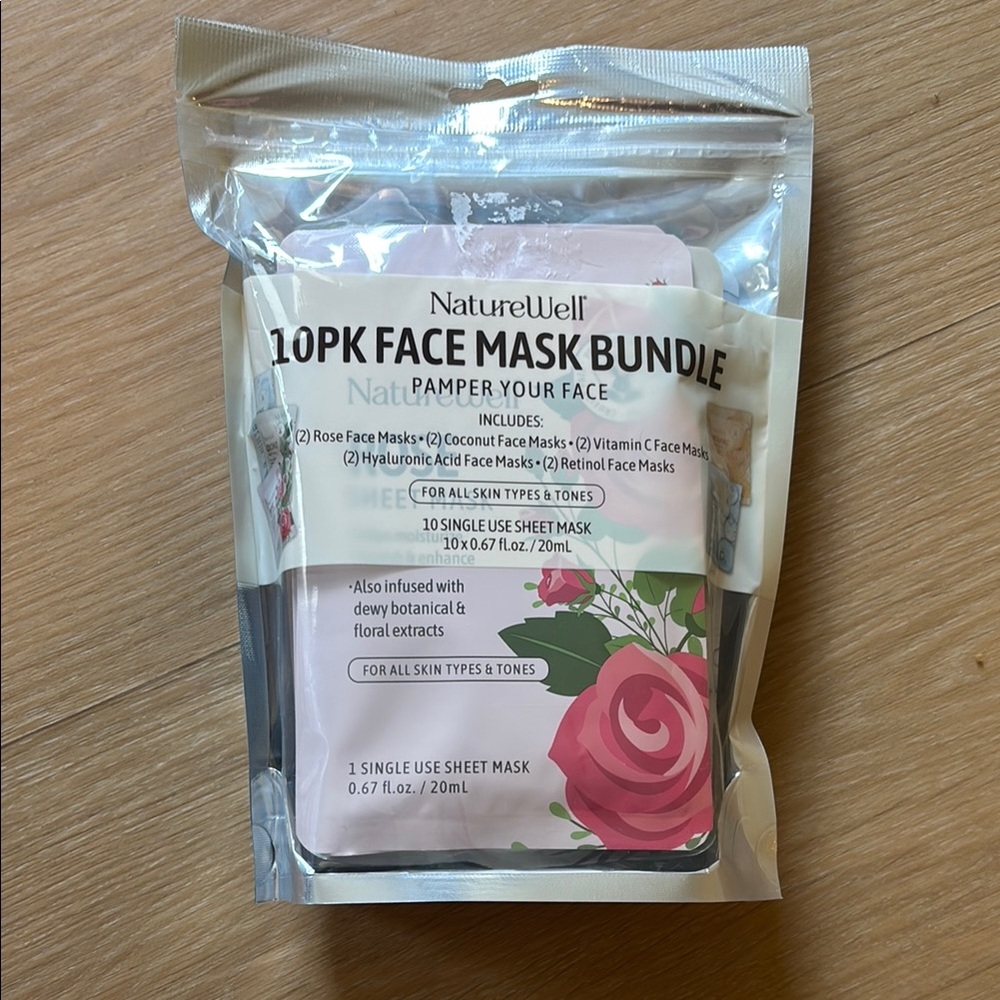 NEW NATURE WELL Face Mask Multipack - 10 Pack